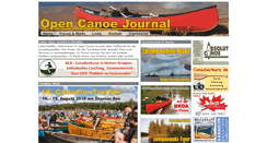 Desktop Screenshot of open-canoe-journal.de